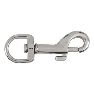 12 Pza Bandola niquelada con gancho 3/8". Surtek