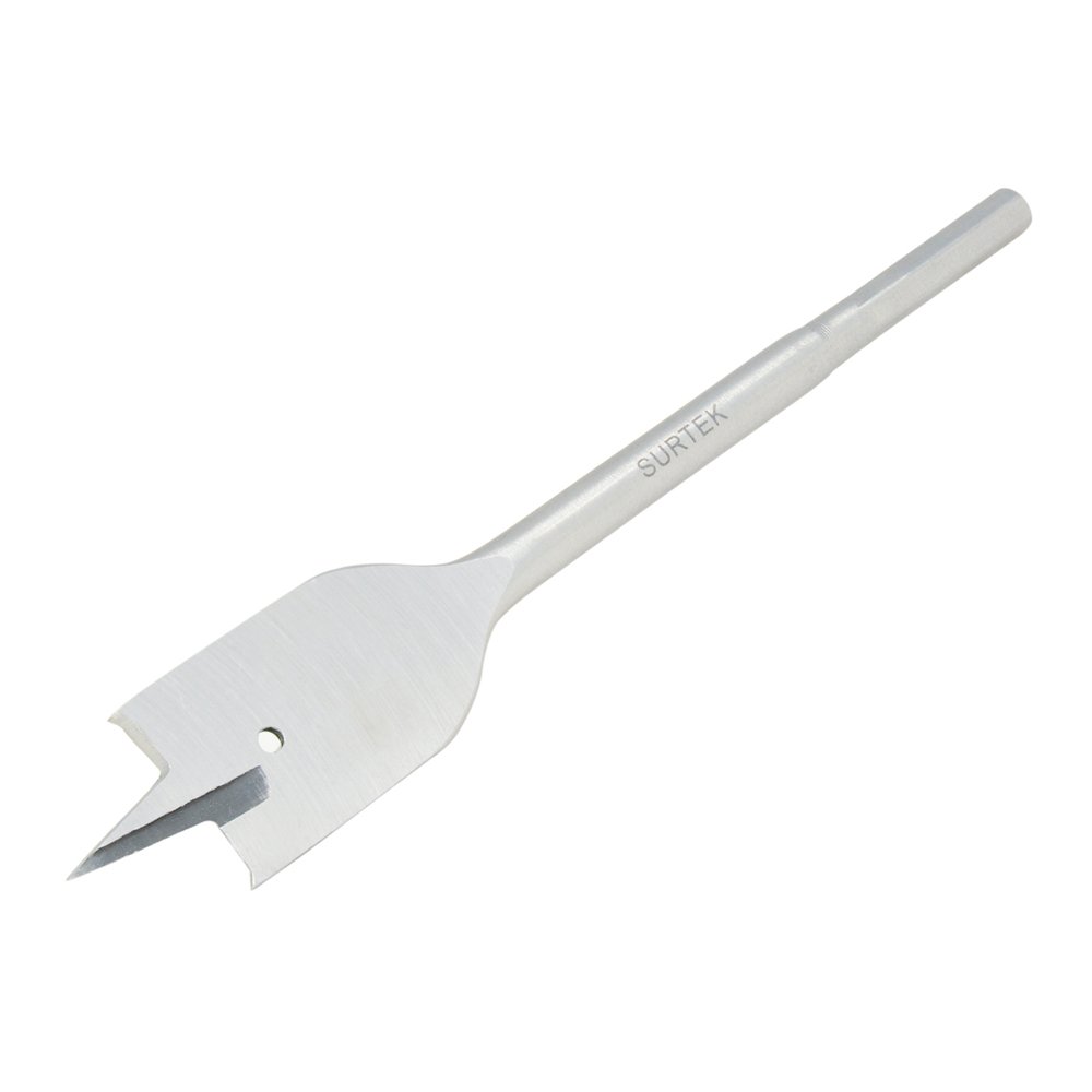 Broca para madera de acero al carbono tipo manita 7/16" zanco de 1/4" Surtek