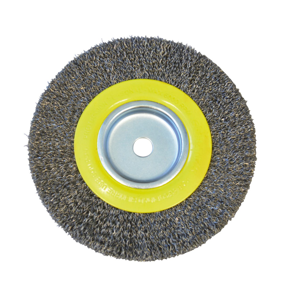 Carda circular ondulada alambre delgado para esmeril 6" x 3/4" eje 1/2" Surtek