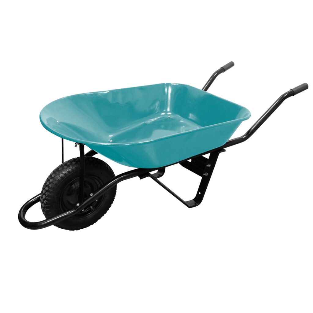 3 Pza Carretilla con bastidor metálico 5.5 Ft3 llanta solida Foy