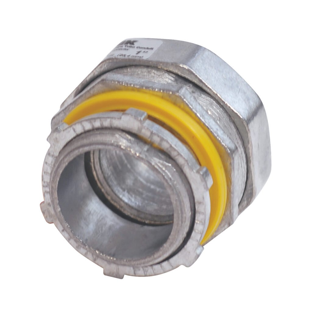 10 Pza Conector recto para tubo liquid tight 1/2" Surtek