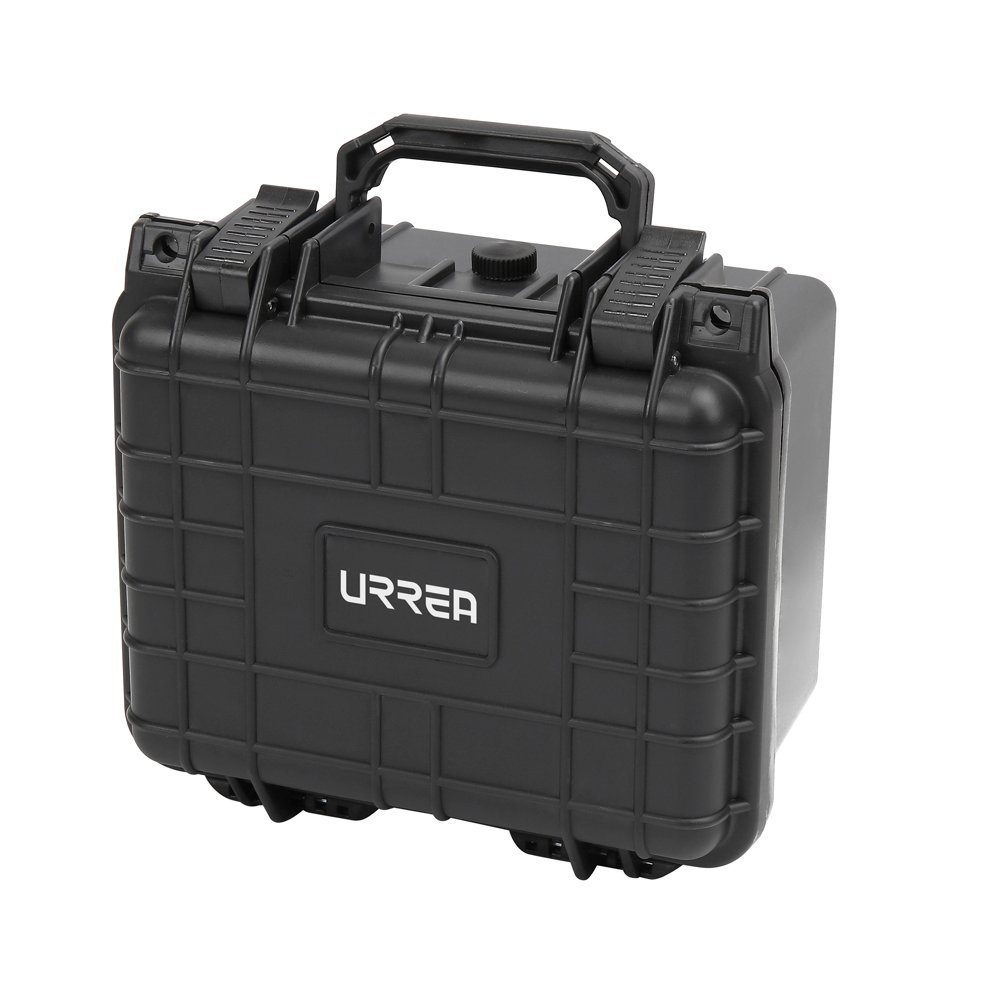 Caja portaherramientas plástica de seguridad impermeable 16" x 12" x 6" Urrea