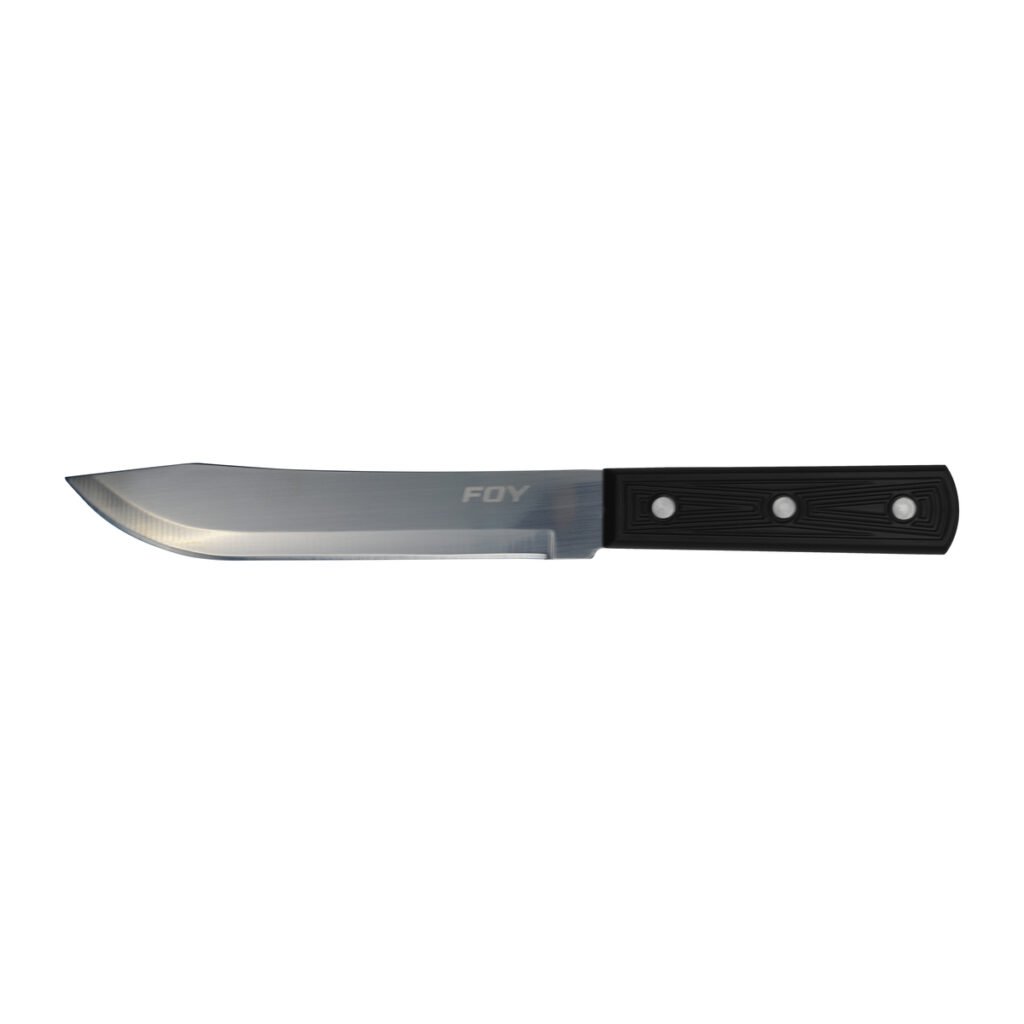12 Pza Cuchillo cebollero de acero inoxidable con mango de plástico de 6" Foy