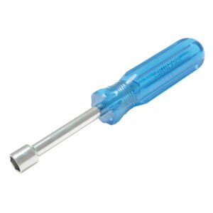6 Pza Destornillador con mango azul, de caja en pulgadas 7/16" x 3" Surtek