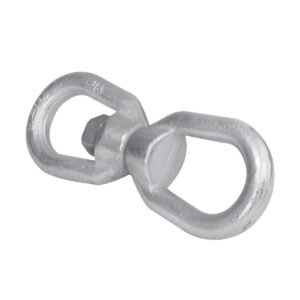 12 Pza Destorcedor de zinc para cable 5/16" Surtek