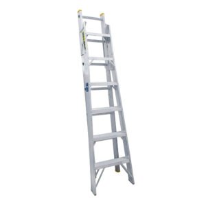 Escalera convertible tipo II de aluminio con 13 peldaños Surtek