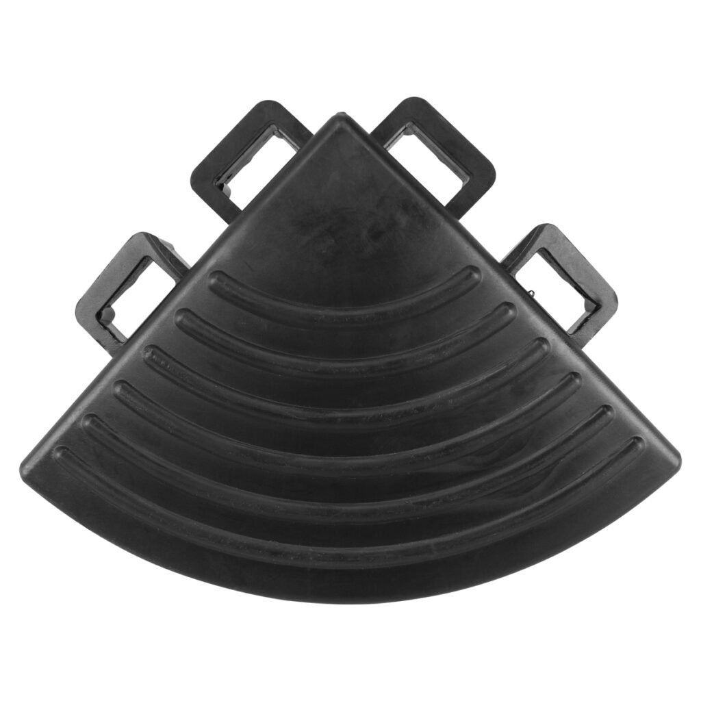 4 Pza Esquina para piso modular 6 x 6 cm, 4 piezas Surtek
