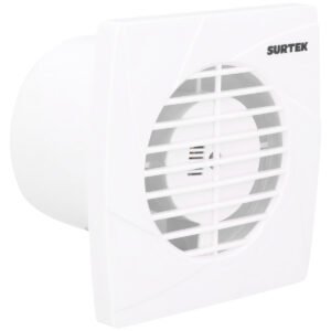Extractor de aire domestico 4", 1.5m2 de alcance, 12 w, 44 m3/h, 40dB Surtek