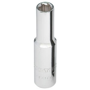 6 Pza Dado largo cuadro de 1/4", 6 puntas, en pulgadas, 1/4" Surtek