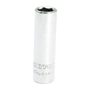 6 Pza Dado largo cuadro de 1/4", 6 puntas, en pulgadas, 3/16" Surtek