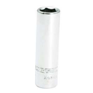 6 Pza Dado largo cuadro de 1/4", 6 puntas, en pulgadas, 9/16" Surtek