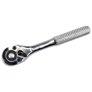 3 Pza Matraca reversible cromada, quick release, para dado cuadro de 1/4" Surtek