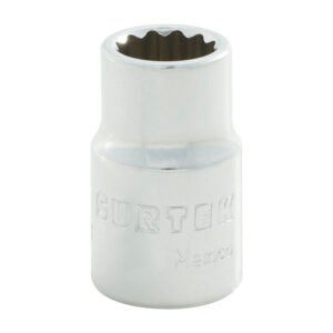 6 Pza Dado cuadro de 3/8", 12 puntas, en pulgadas, 7/16" Surtek