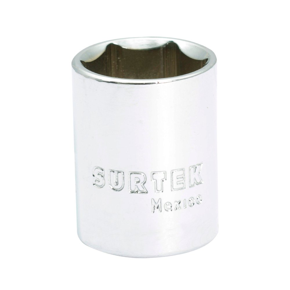 6 Pza Dado cuadro de 3/8", 6 puntas, en pulgadas, 5/8" Surtek