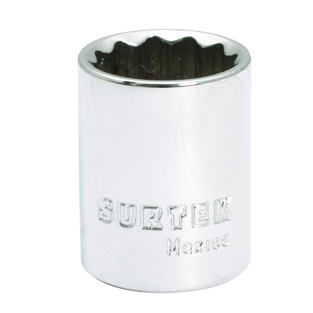 6 Pza Dado cuadro de 3/8", 12 puntas, métrico, 21 mm Surtek