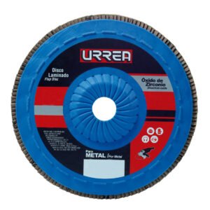 10 Pza Disco laminado tipo 27 grano 40 con respaldo plástico, 4-1/2" Urrea