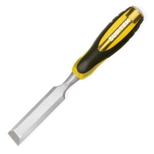 3 Pza Formón para madera con mango bimaterial 1/4" Surtek