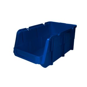 3 Pza Gaveta plástica pico de pato color azul 17" x 16" x 7" Surtek