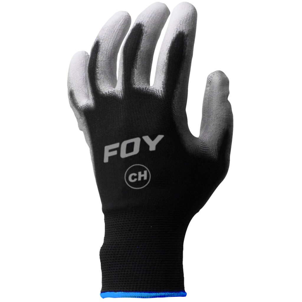 6 Pza Guantes de nailon con recubrimiento de poliuretano G Foy