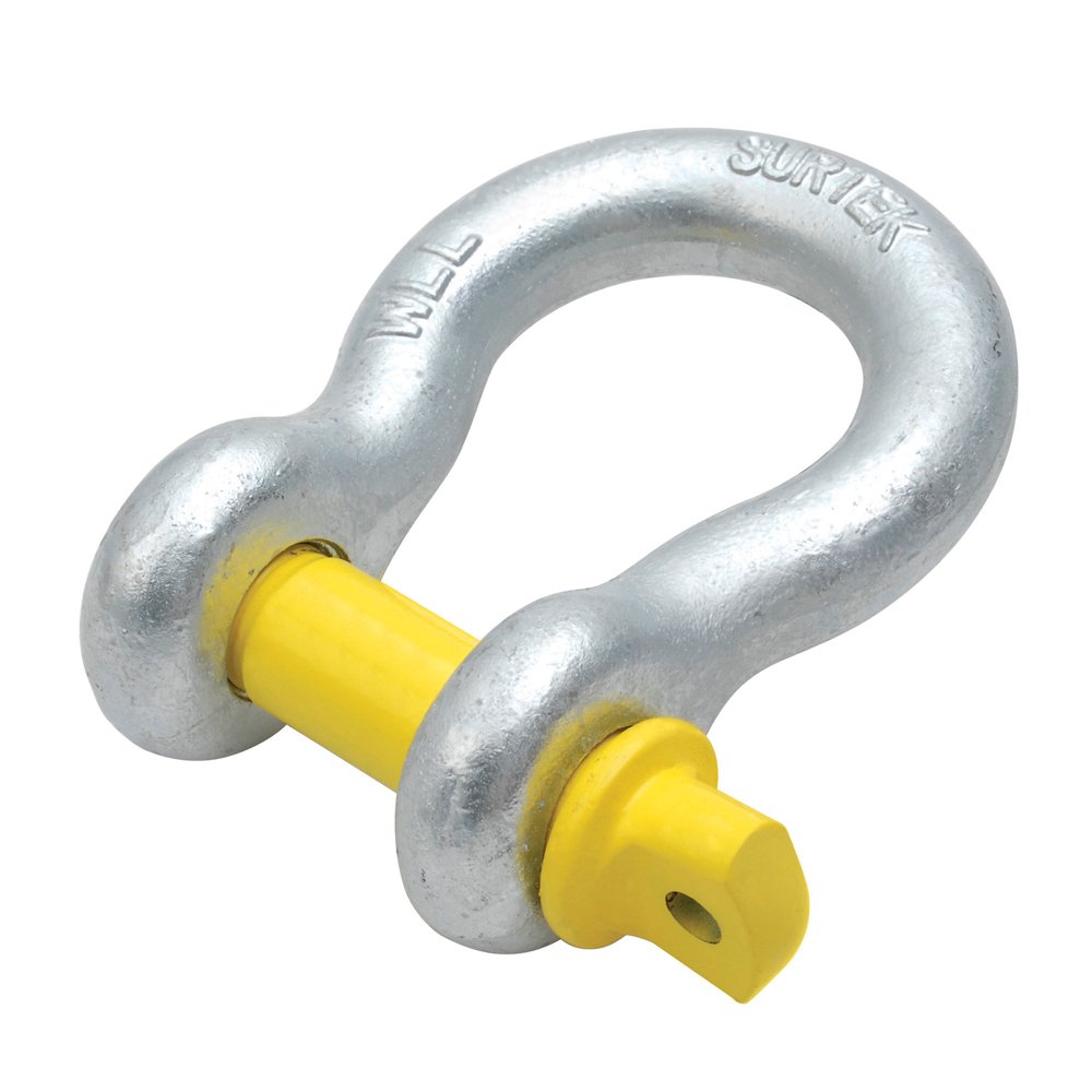 3 Pza Grillete de acero forjado 1-1/8" Surtek