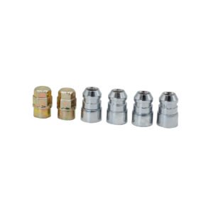 Juego de tuercas de seguridad para rin, 6 piezas, 14mm x 1.5" Surtek