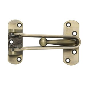 Pasador de seguridad para puerta abatible acabado latón antiguo Lock