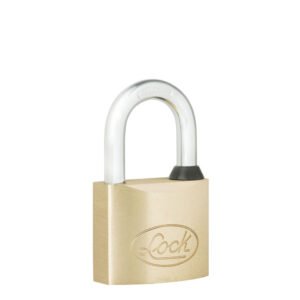 Candado de latón corto 40 mm, llave de puntos Lock
