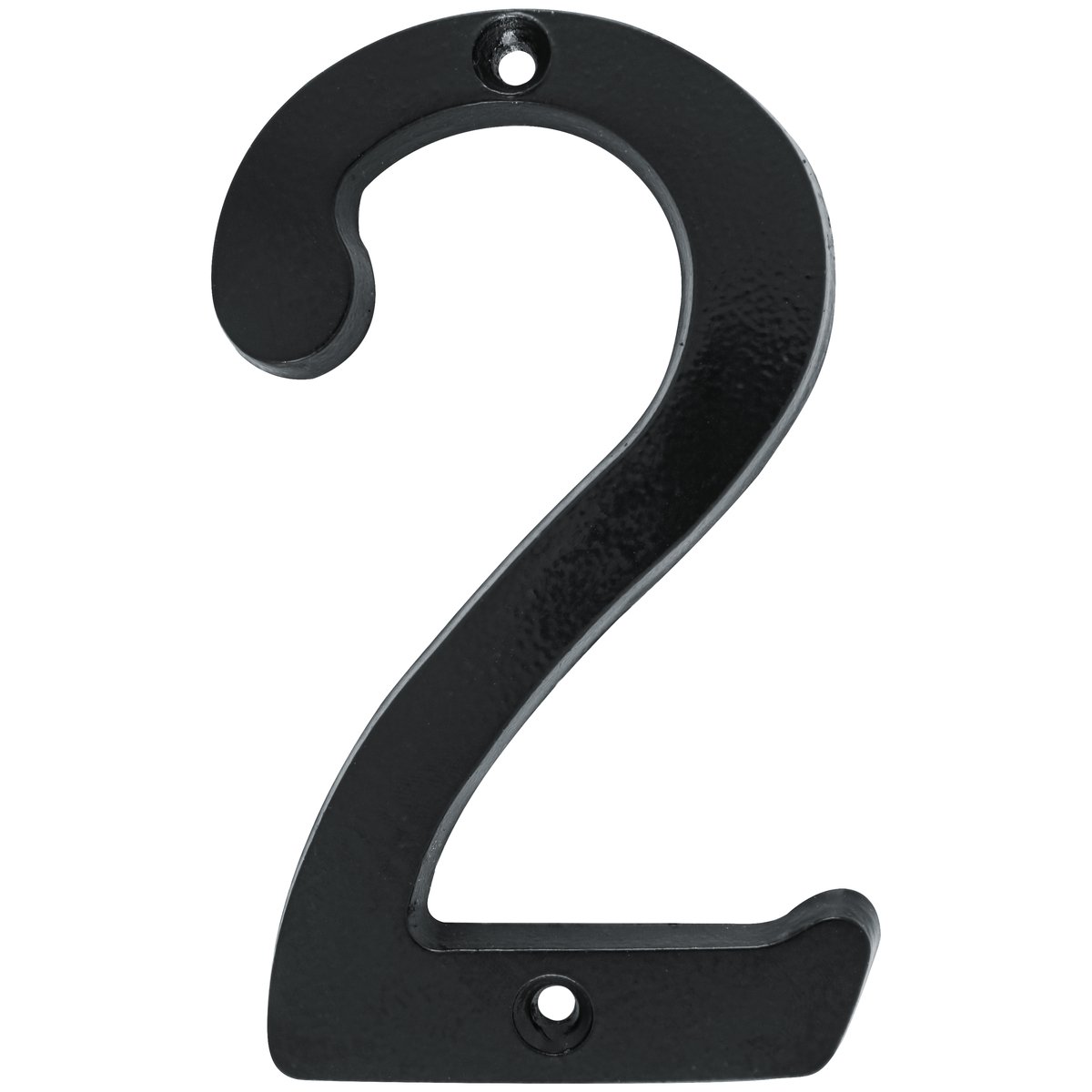 5 Pza Número 2 slim 4" negro Lock