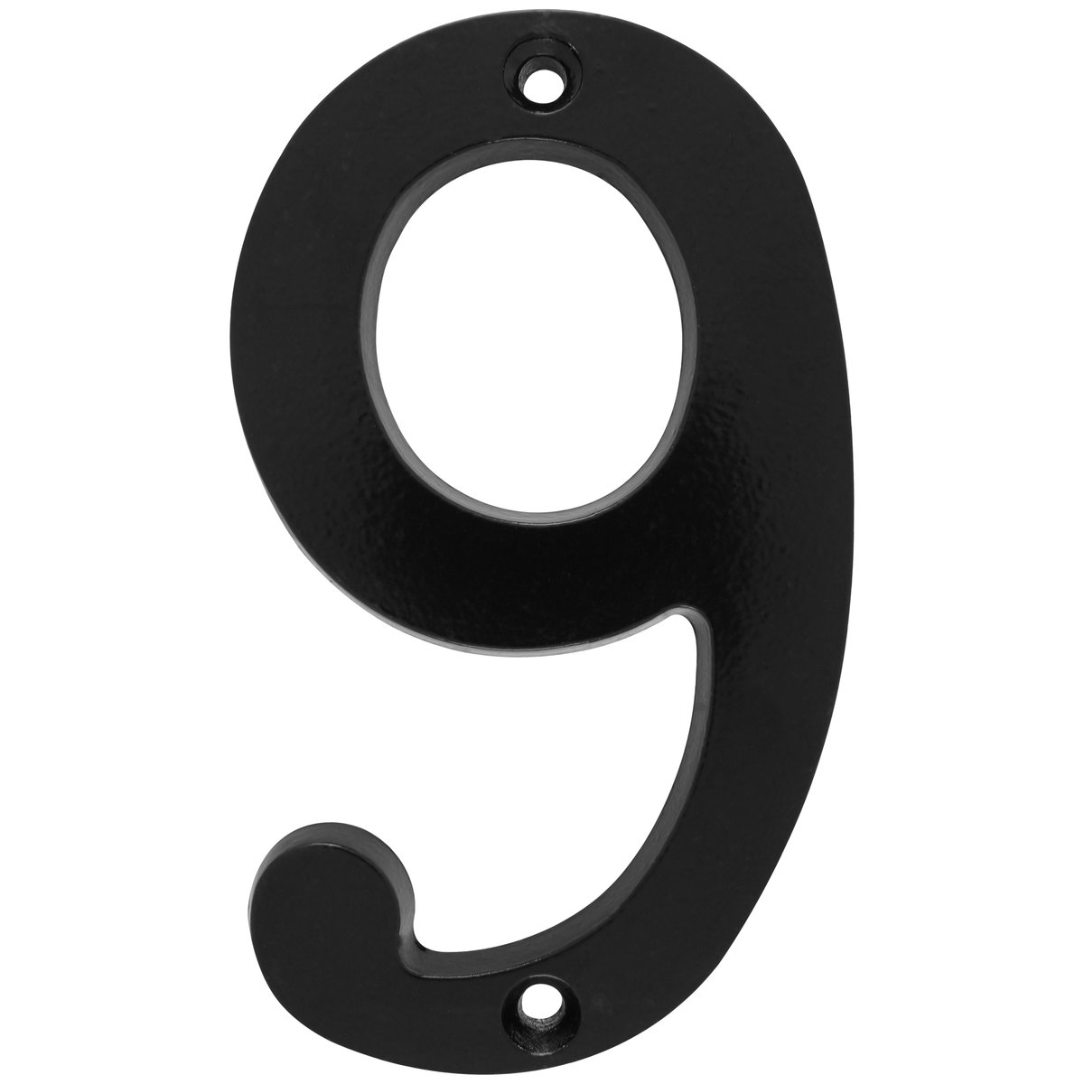 5 Pza Número 9 slim 4" negro Lock