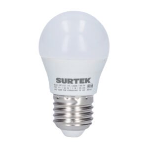 Lámpara de LED tipo bulbo A19, 9 W luz cálida Surtek