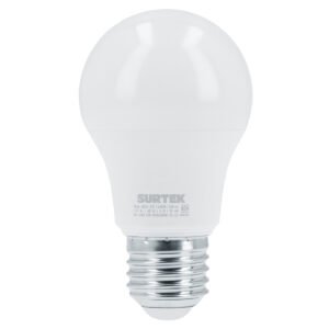 Lámpara de LED tipo bulbo A19, 5 W luz de día Surtek