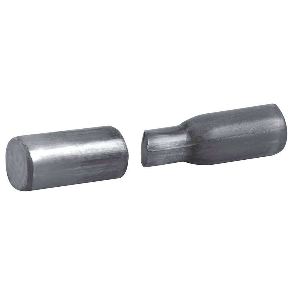 20 Pza Bisagra tubular 1/2" natural, para puertas y ventanas metálicas Lock