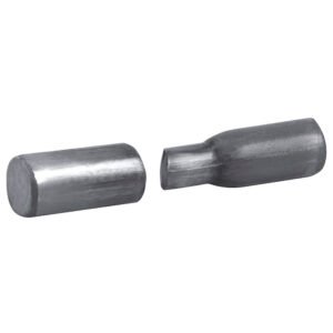 20 Pza Bisagra tubular 3/8" natural, para puertas y ventanas metálicas Lock