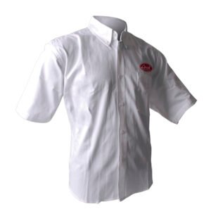 Camisa de manga corta para caballero, color blanco talla L Lock