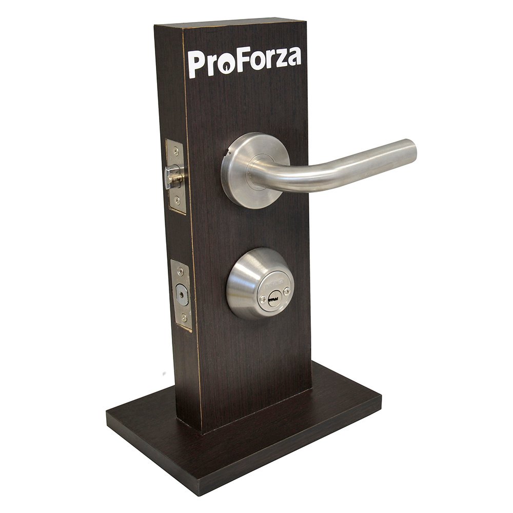 Exhibidor para mostrador con cerradura calabria sencilla Lock