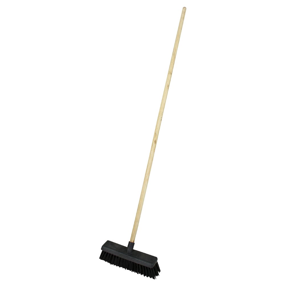 6 Pza Escoba tipo cepillo inclinado, 27 cm Foy