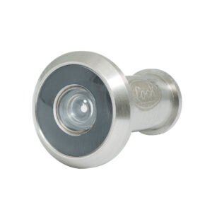 6 Pza Mirilla para puerta níquel satinado Lock