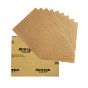 25 Pza Lija panel cabinet para madera, grano 100 Surtek