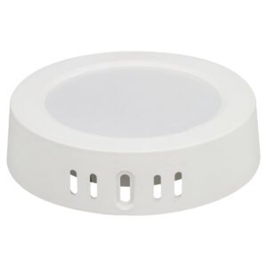 Luminario de LED de sobreponer redondo 6 W, luz de día Surtek
