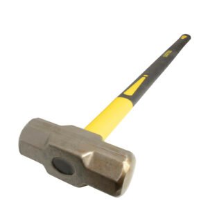 2 Pza Marro octagonal cabeza forjada con mango largo de fibra de vidrio de 36", 6 lb Surtek
