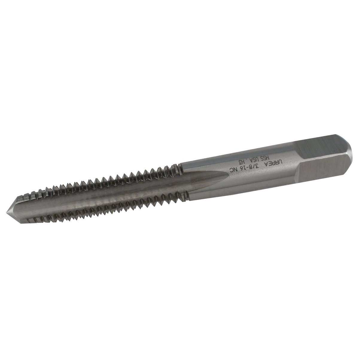 Machuelo de acero de alta velocidad 3/8"-16NC Urrea
