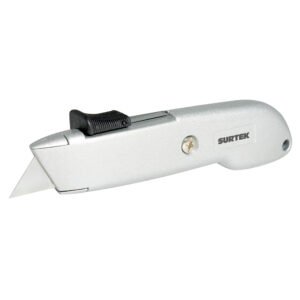 6 Pza Navaja utilitaria retráctil automática de 6" Surtek