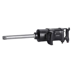 Pistola de impacto neumática cuadro de 1" 4,500 Ft-lb con extensión 9" sistema twin hammer Urrea