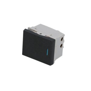 20 Pza Interruptor 3 vías 1/2, línea Premium, color negro Surtek