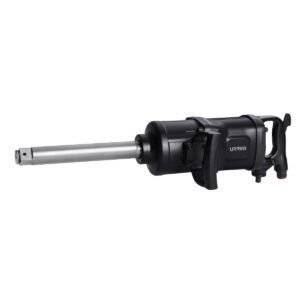 Pistola de impacto neumática cuadro de 1-1/2" 4,500 Ft-lb con extensión 9" Urrea