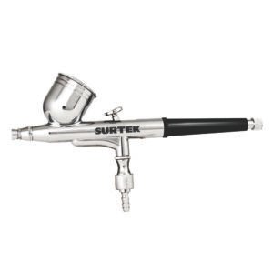 Aerógrafo profesional con alimentación por gravedad, capacidad 7 ml, 35 PSI, 3 piezas Surtek