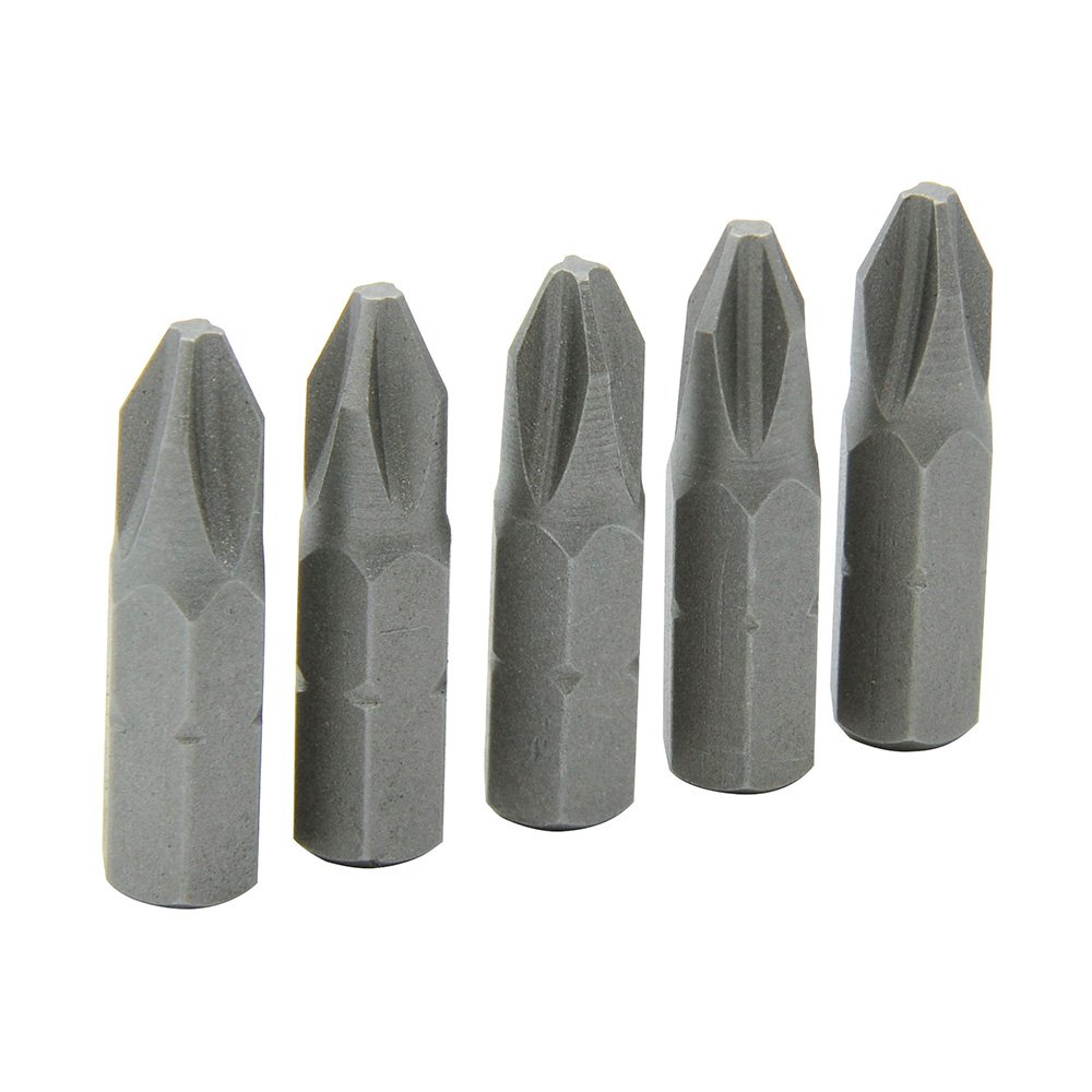 12 Pza Punta phillips hexágono de 1/4", #1 x 1" Surtek