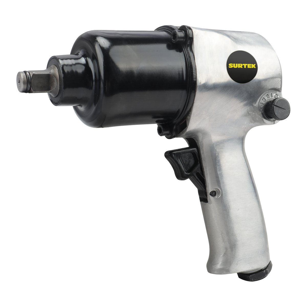 Pistola de impacto neumática cuadro de 1/2" 425 Ft-lb sistema twin hammer Surtek