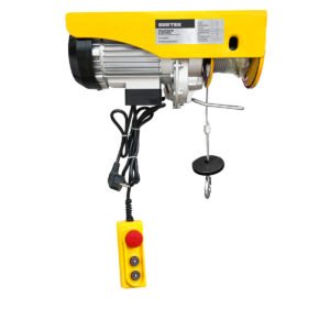 Polipasto eléctrico 1 ramal, 0.4 ton, cable 12 m Surtek