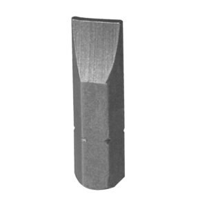 Punta plana hexágono de 1/4", 1/4" x 1" 5 piezas Surtek
